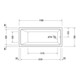 Duravit Whirlwanne No. 1 170x75cm, 145 l, EB-Version, m 1 RS, we.-4
