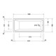 Duravit Whirlwanne No. 1 180x80cm, 180 l, EB-Version, m 1 RS, we.