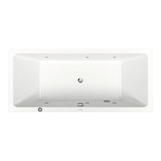 Duravit Whirlwanne No. 1 180x80cm, EB-Version, 2 RS, we., J Proj.