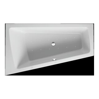 Duravit Whirlwanne Paiova 170x100cm, Air-Sys, EB-Vers, 1 RS L, we.