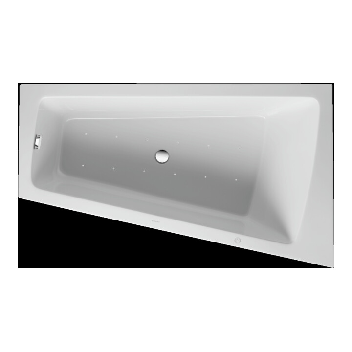 Duravit Whirlwanne Paiova 170x100cm, Air-Sys, EB-Vers, 1 RS R, we.