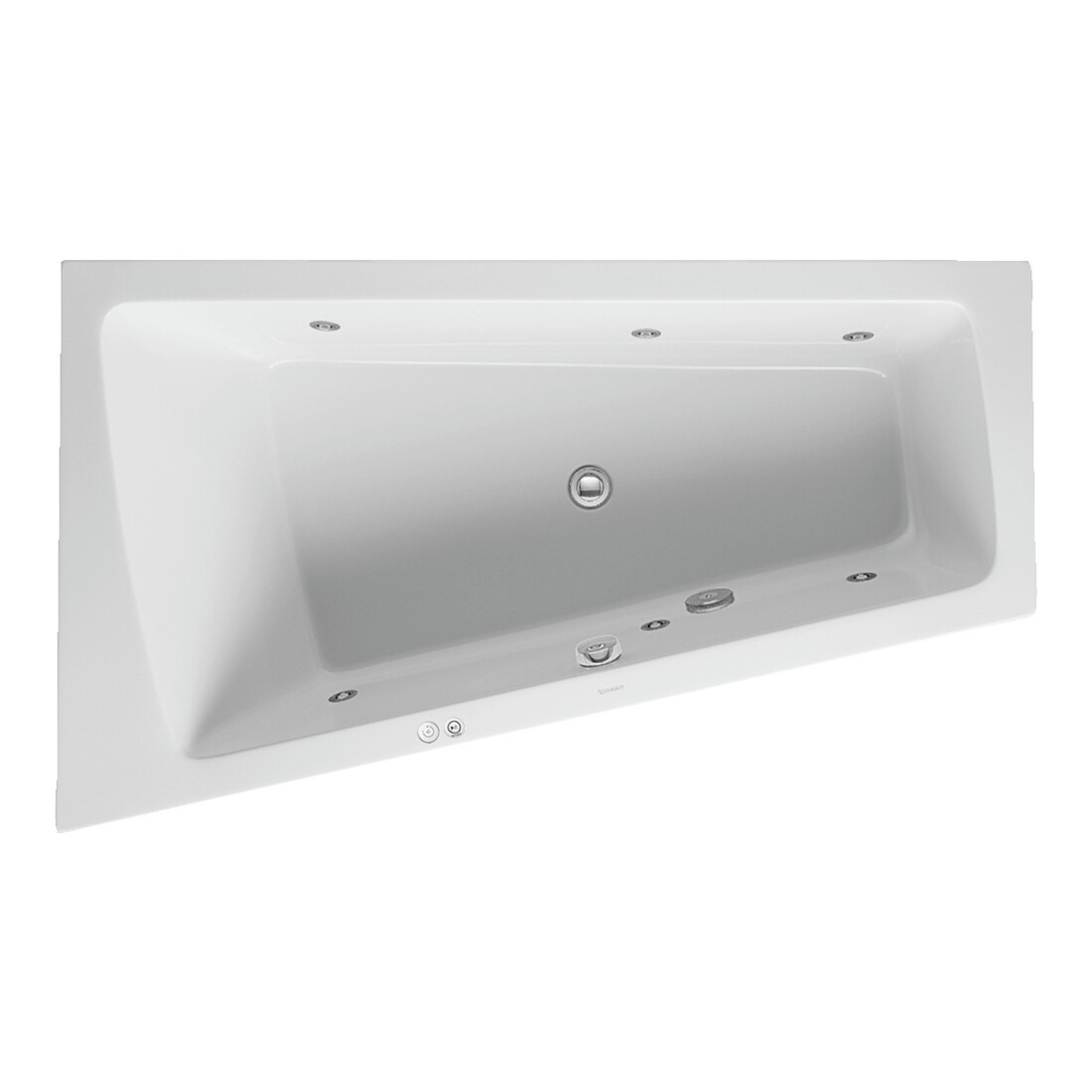 Duravit Whirlwanne Paiova 170x100cm, Jet, EB-Version, 1 RS li, we.