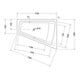 Duravit Whirlwanne Paiova 170x130cm, Combi E, EB-Vers, 1 RS R, we.-4