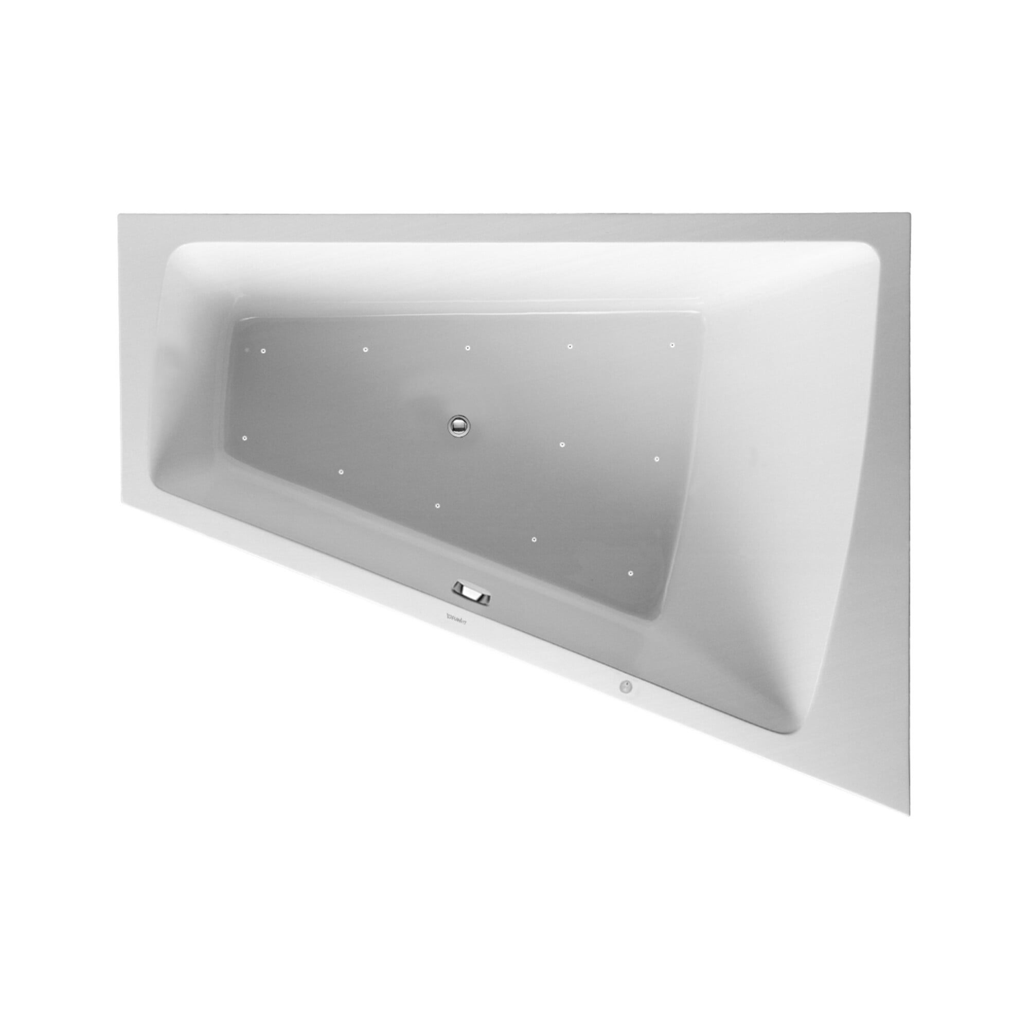 Duravit Whirlwanne Paiova 180x140cm, Air-Sys, EB-Vers, 1 RS R, we.