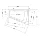 Duravit Whirlwanne Paiova 180x140cm, Air-Sys, EB-Vers, 1 RS R, we.-3
