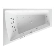 Duravit Whirlwanne Paiova 180x140cm, Combi E, EB-Vers, 1 RS L, we.