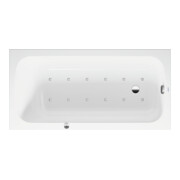 Duravit Whirlwanne Qatego 150x75cm, Air-Sys, EB-Version, 1 RS, we.