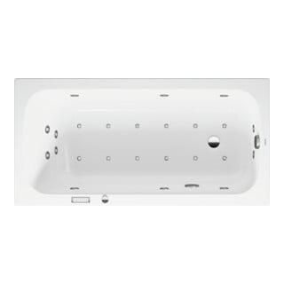 Duravit Whirlwanne Qatego 150x75cm, Combi E, EB-Version, 1 RS, we.