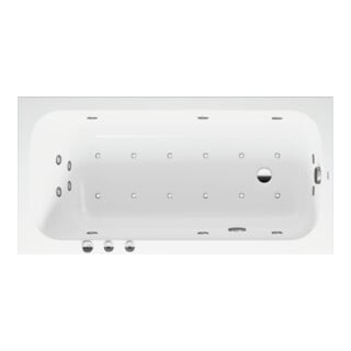 Duravit Whirlwanne Qatego 150x75cm, Combi P, EB-Version, 1 RS, we.