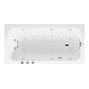 Duravit Whirlwanne Qatego 150x75cm, Combi P, EB-Version, 1 RS, we.