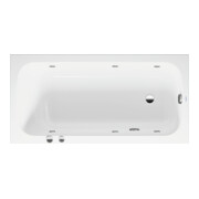 Duravit Whirlwanne Qatego 150x75cm, Jet-Sys, EB-Version, 1 RS, we.