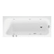 Duravit Whirlwanne Qatego 160x70cm, Jet-Sys, EB-Version, 1 RS, we.-1