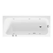 Duravit Whirlwanne Qatego 160x70cm, Jet-Sys, EB-Version, 1 RS, we.