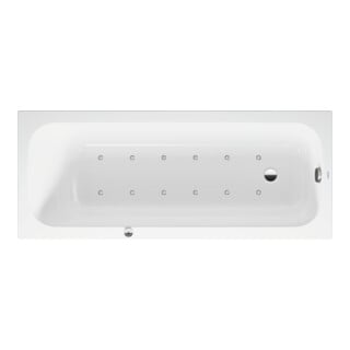 Duravit Whirlwanne Qatego 170x70cm, Air-Sys, EB-Version, 1 RS, we.