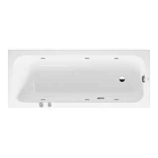 Duravit Whirlwanne Qatego 170x70cm, Jet-Sys, EB-Version, 1 RS, we.