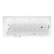 Duravit Whirlwanne Qatego 170x75cm, Combi E, EB-Version, 1 RS, we.