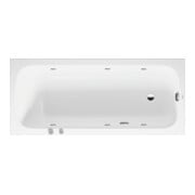 Duravit Whirlwanne Qatego 170x75cm, Jet-Sys, EB-Version, 1 RS, we.
