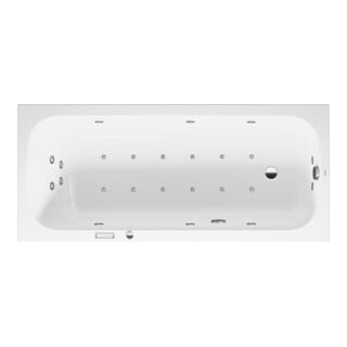 Duravit Whirlwanne Qatego 180x80cm, Combi E, EB-Version, 1 RS, we.
