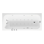Duravit Whirlwanne Qatego 180x80cm, Combi P, EB-Version, 1 RS, we.