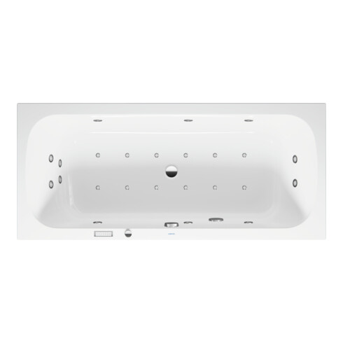 Duravit Whirlwanne Qatego 180x80cm, EB-Vers, 2 RS, w, Combi-Sys E