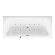 Duravit Whirlwanne Qatego 180x80cm, EB-Version, 2 RS, we., Air-Sys