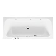 Duravit Whirlwanne Qatego 180x80cm, EB-Version, 2 RS, we., Jet-Sys