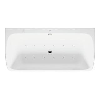 Duravit Whirlwanne Qatego 180x87cm, Vorw., 2 RS, weiß, Air-System