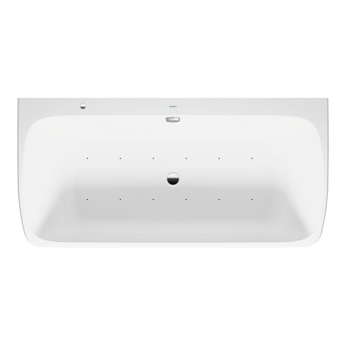 Duravit Whirlwanne Qatego 180x87cm, Vorw., 2 RS, weiß, Air-System