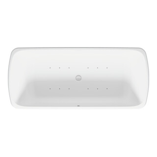 Duravit Whirlwanne Qatego 180x90cm, frei., 2 RS, weiß, Air-System