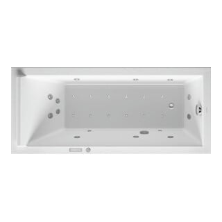 Duravit Whirlwanne Starck 160x70cm, Combi E, EB-Version, 1 RS, we.