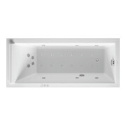 Duravit Whirlwanne Starck 160x70cm, Combi P, EB-Version, 1 RS, we.