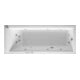 Duravit Whirlwanne Starck 170x70cm, Combi E, EB-Version, 1 RS, we.-1