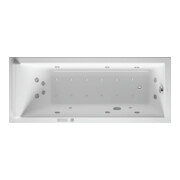 Duravit Whirlwanne Starck 170x70cm, Combi E, EB-Version, 1 RS, we.