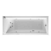 Duravit Whirlwanne Starck 170x70cm, Combi P, EB-Version, 1 RS, we.