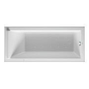 Duravit Whirlwanne Starck 170x75cm, Air-Sys, EB-Version, 1 RS, we.