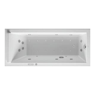 Duravit Whirlwanne Starck 170x75cm, Combi E, EB-Version, 1 RS, we.