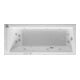 Duravit Whirlwanne Starck 170x75cm, Combi E, EB-Version, 1 RS, we.-1
