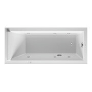 Duravit Whirlwanne Starck 170x75cm, Jet-Sys, EB-Version, 1 RS, we.