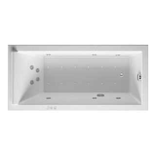 Duravit Whirlwanne Starck 170x80cm, Combi P, EB-Version, 1 RS, we.