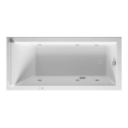Duravit Whirlwanne Starck 170x80cm, Jet-Sys, EB-Version, 1 RS, we.