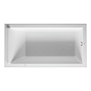 Duravit Whirlwanne Starck 170x90cm, Air-Sys, EB-Version, 1 RS, we.