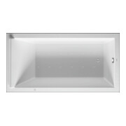 Duravit Whirlwanne Starck 170x90cm, Air-Sys, EB-Version, 1 RS, we.