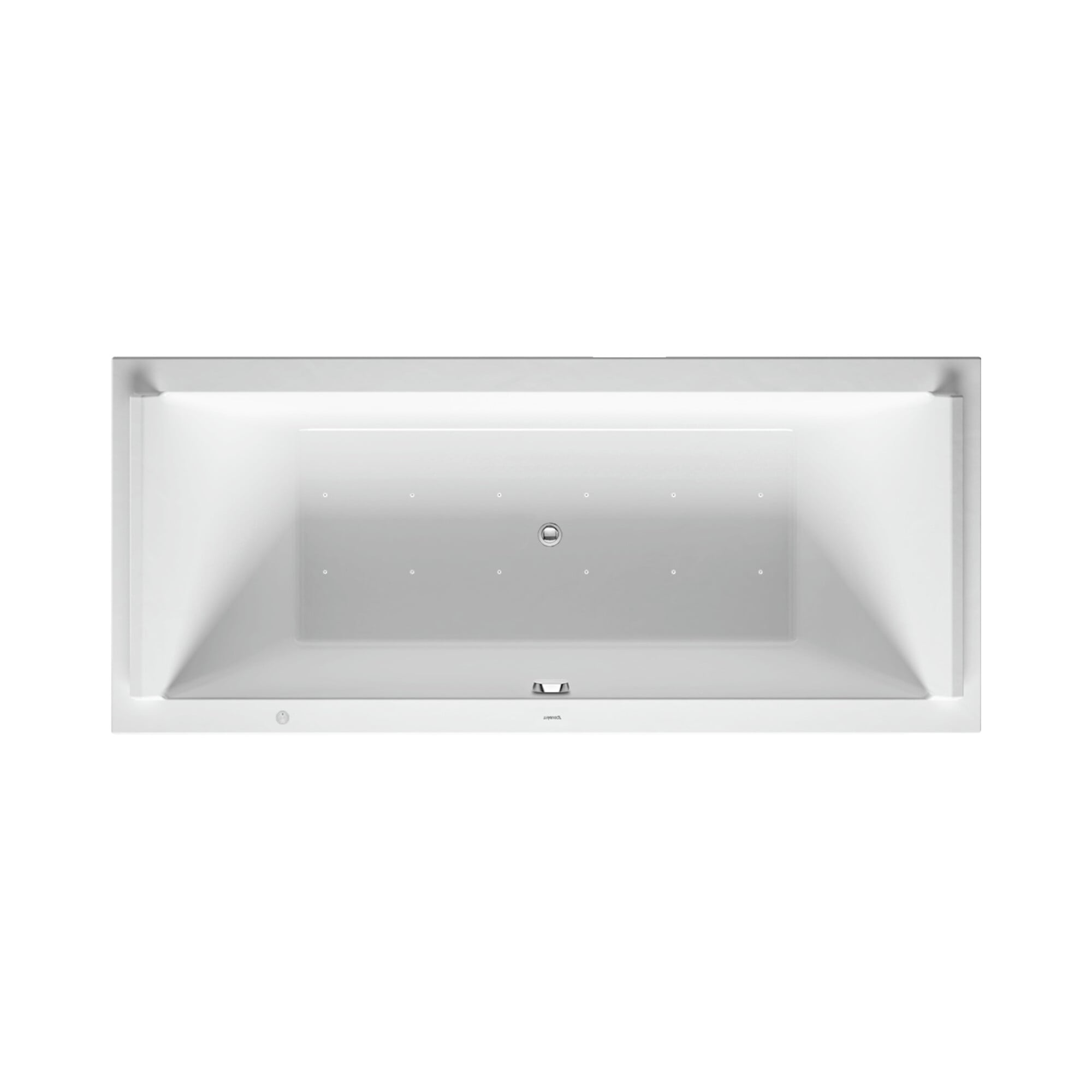 Duravit Whirlwanne Starck 180x80cm, Air-Sys, EB-Version, 2 RS, we.