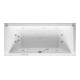 Duravit Whirlwanne Starck 180x80cm, Combi E, EB-Version, 2 RS, we.-1