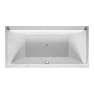 Duravit Whirlwanne Starck 180x90cm, Air-Sys, EB-Version, 2 RS, we.
