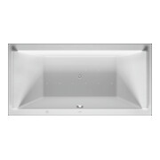 Duravit Whirlwanne Starck 180x90cm, Air-Sys, EB-Version, 2 RS, we.