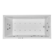 Duravit Whirlwanne Starck 180x90cm, EB-Vers, 1 RS, w, Combi-Sys E