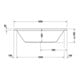 Duravit Whirlwanne Starck 180x90cm, EB-Vers, 2 RS, w, Combi-Sys E-5