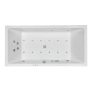 Duravit Whirlwanne Starck 180x90cm, EB-Vers, 2 RS, w, Combi-Sys P