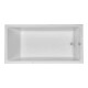Duravit Whirlwanne Starck 180x90cm, EB-Version, 1 RS, we., Air-Sys-1
